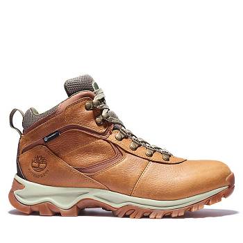 Timberland Mt. Maddsen Mid - Hnede Nepremokave Topanky Panske, TB0170F